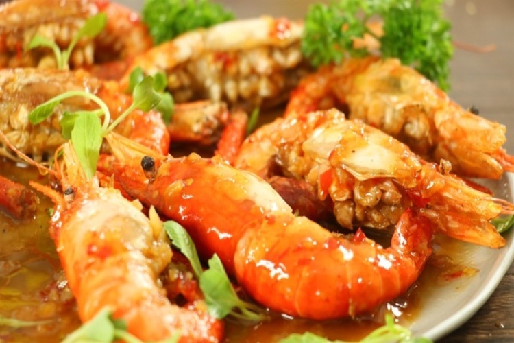 Workshop Học Làm Tôm Càng Rang Muối + Tôm Sốt Bơ Tỏi + Tôm Càng Rang Me PVN736