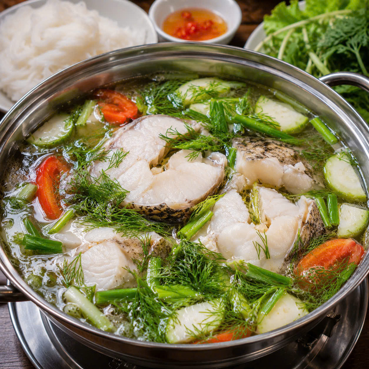 Workshop Học Làm Tôm Cuộn Hoàng Bào - Lẩu Cá Bóng Mú Thì Là PVN1358