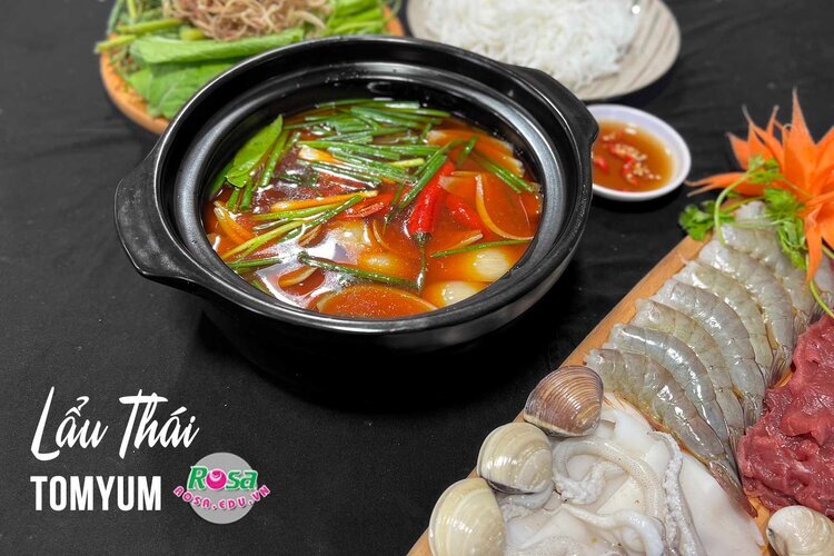 Workshop Học Làm Tom Yum Goong (Lẩu Thái TomYum) + Gà Nấu Nước Cốt Dừa (Tom Kha Kai) PVN1854