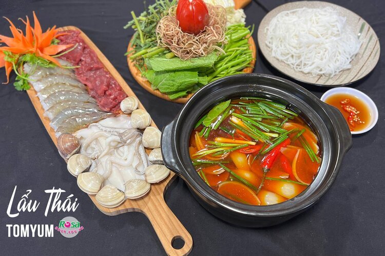 Workshop Học Làm Tom Yum Goong (Lẩu Thái TomYum) + Gà Nấu Nước Cốt Dừa (Tom Kha Kai) PVN1854