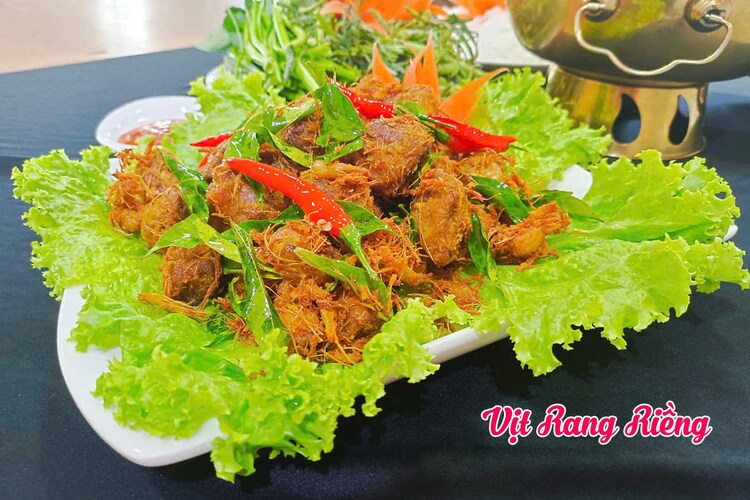 Workshop Học Làm Vịt Rang Riềng + Lẩu Vịt Nấu Chao PVN426