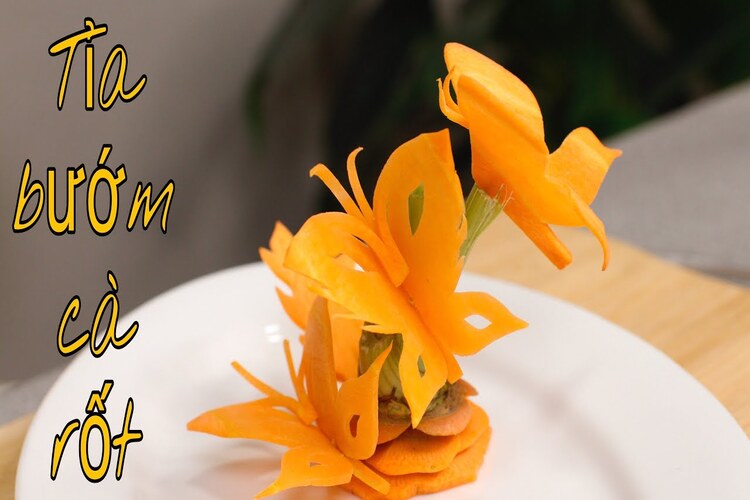 Workshop Học Tỉa Con Bướm, Đôi Chim, Tỉa Hoa Loa Kèn PVN1243