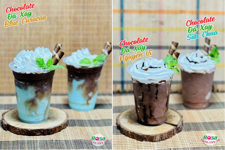 Workshop Học Làm Socola Đá Xay (Chocolate): Socola Đá Xay Truyền Thống + Socola Sữa Chua Đá Xay + Socola Bạc Hà Đá Xay + Socola Tiramisu Đá Xay PVN1297