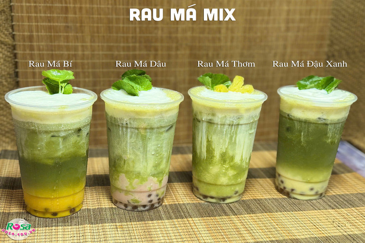 Workshop Học Làm Rau Má : Đậu Xanh Trân Châu, Sữa Dừa, Dâu, Sầu Riêng PVN423