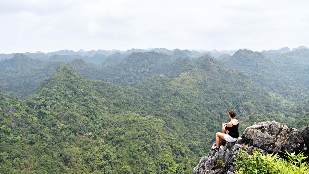 Journey to Ngu Lam Peak - Witness the Panoramic View of Cat Ba National Park