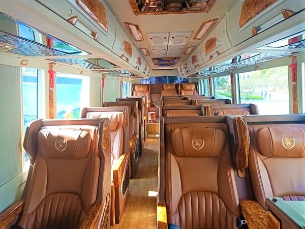 Ninh Binh to Mai Chau - Minivan, bus VIP 15 seater