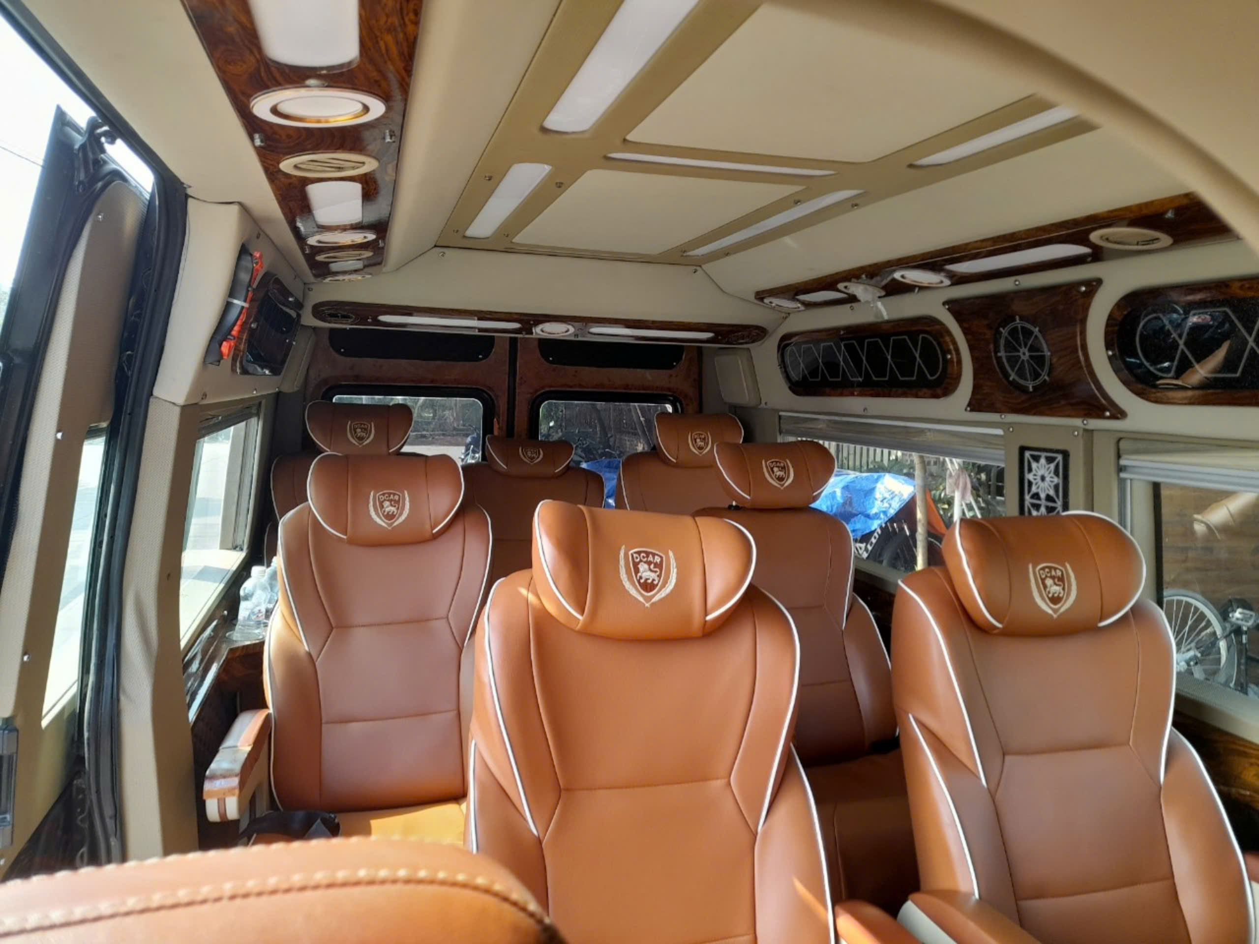 Bus Pu Luong to Hanoi | Limousine 15 seaters