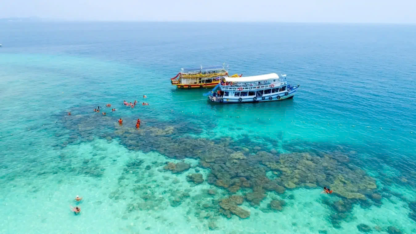 3 ISLANDS TOUR: Hon Mun - The Fishing Village - Mini Beach (lunch included)