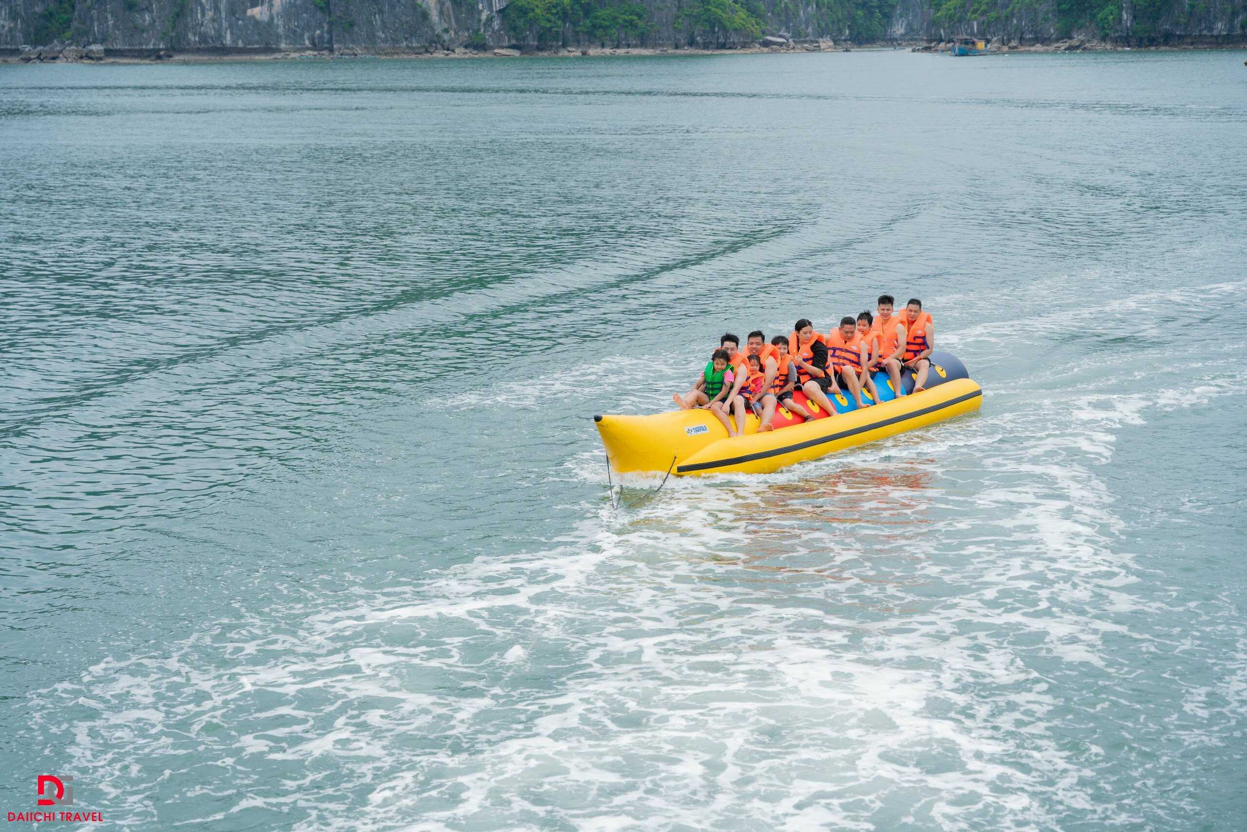 Combo Cat Ba 2D1N 03: Bus+Hotel+Tour Dinner and Sunset on Lan Ha Bay