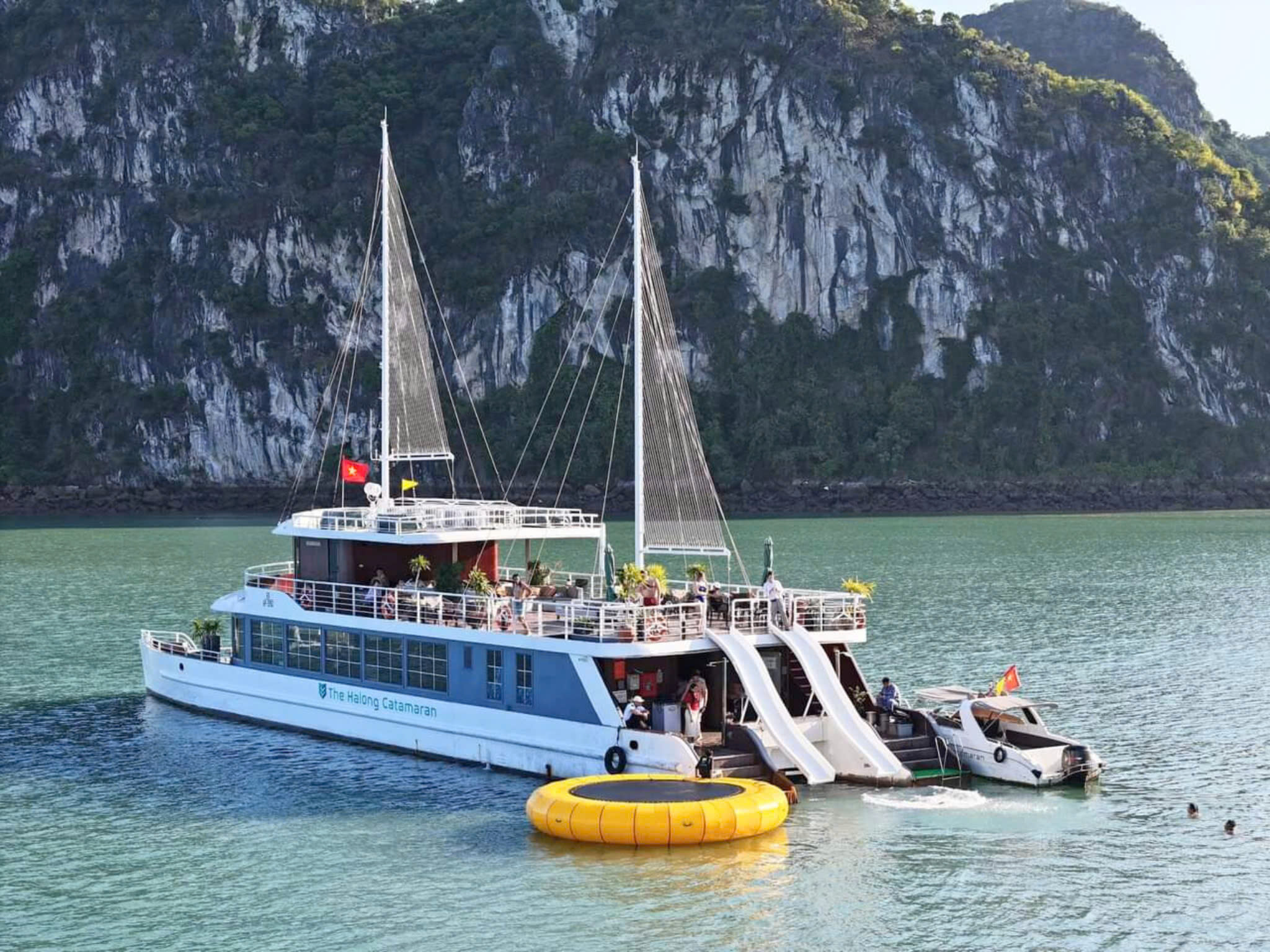Lan Ha Bay Day Tour | The Catba Catamaran 5-star Cruise