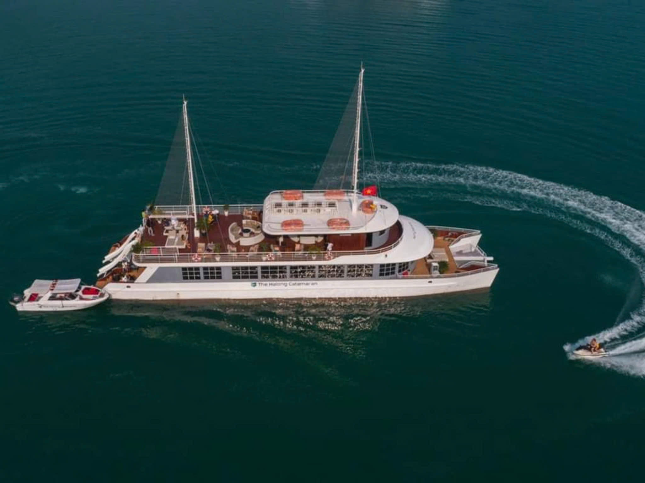 Lan Ha Bay Day Tour | The Catba Catamaran 5-star Cruise