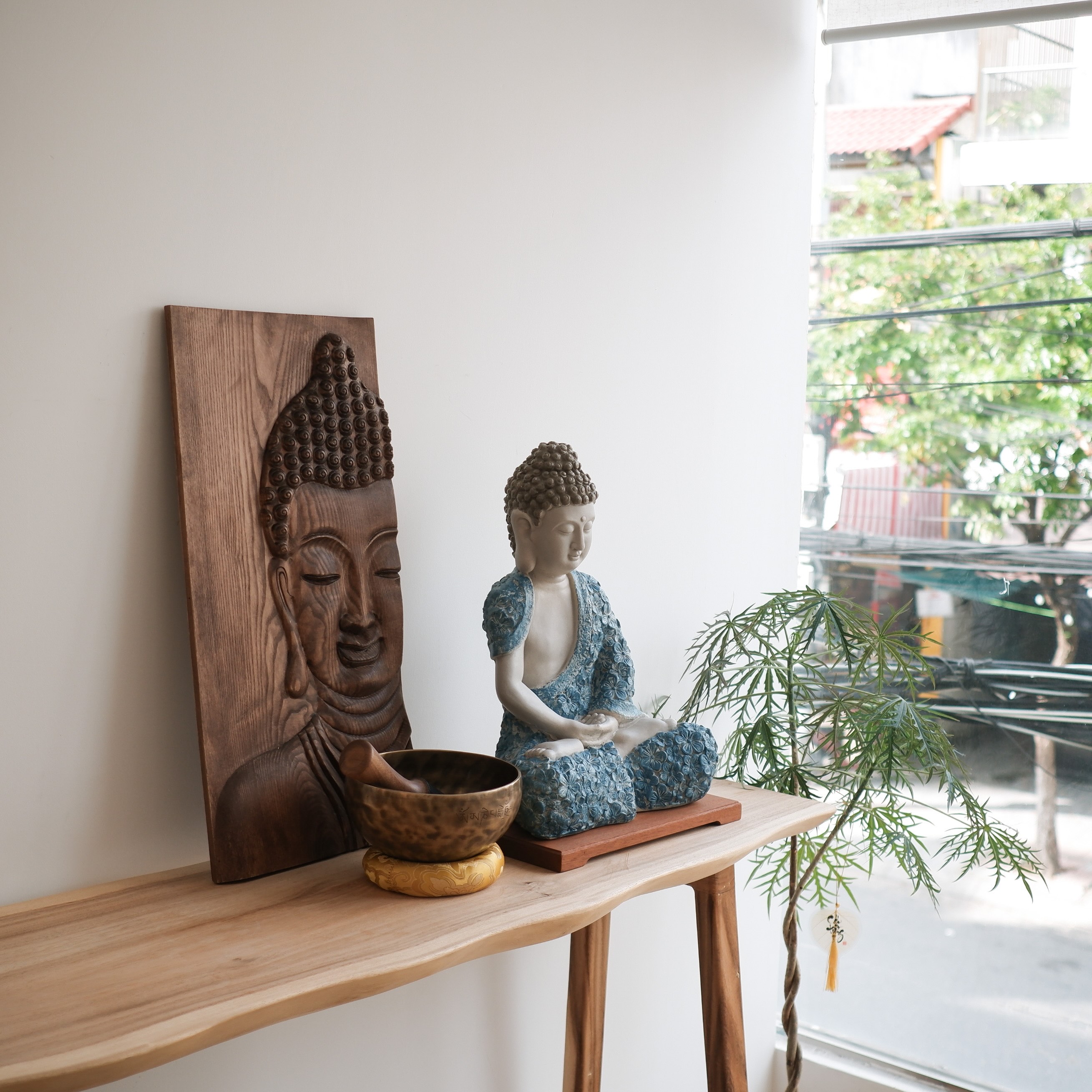 Set tượng Phật thiền định