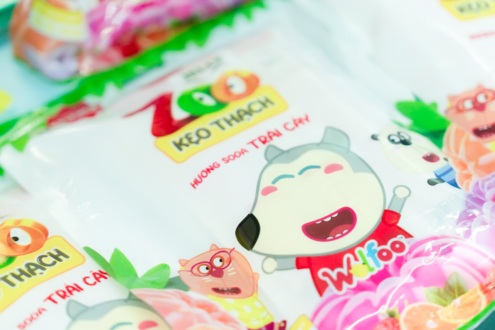 Bibica and WOA Universal Launch Zoo Wolfoo Jelly Candy