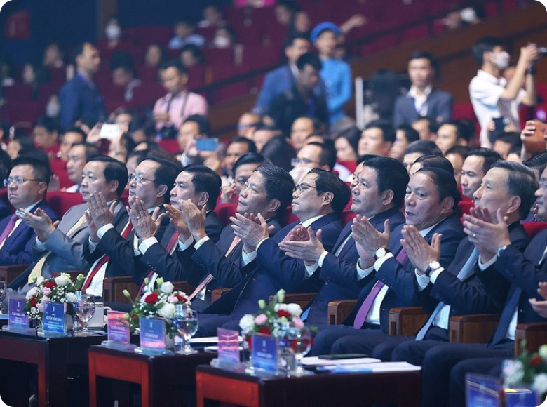 Announcement ceremony for products achieving the Vietnam National Brand 2023