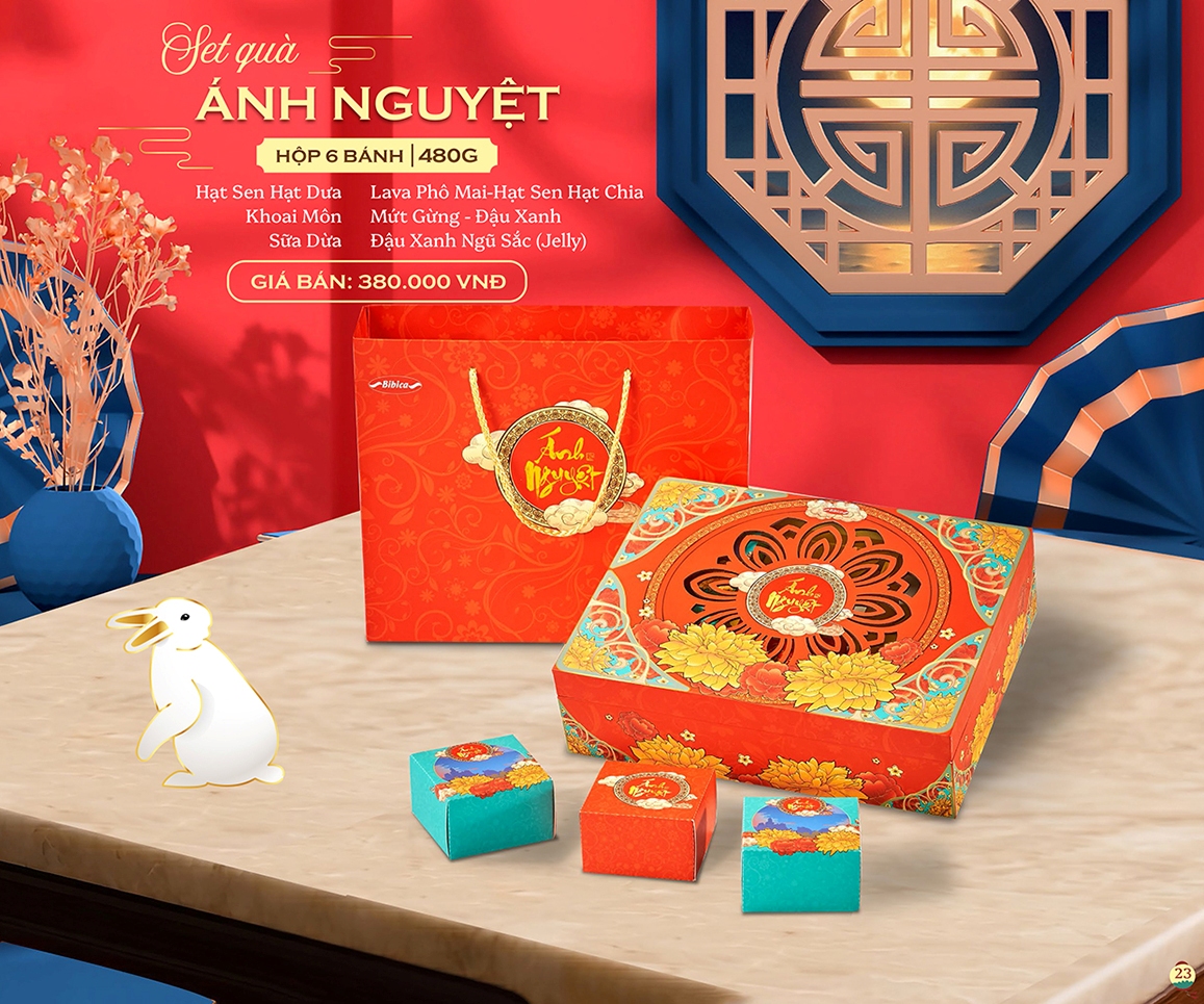 Premium Mooncake Ánh Nguyệt 480g (AN)