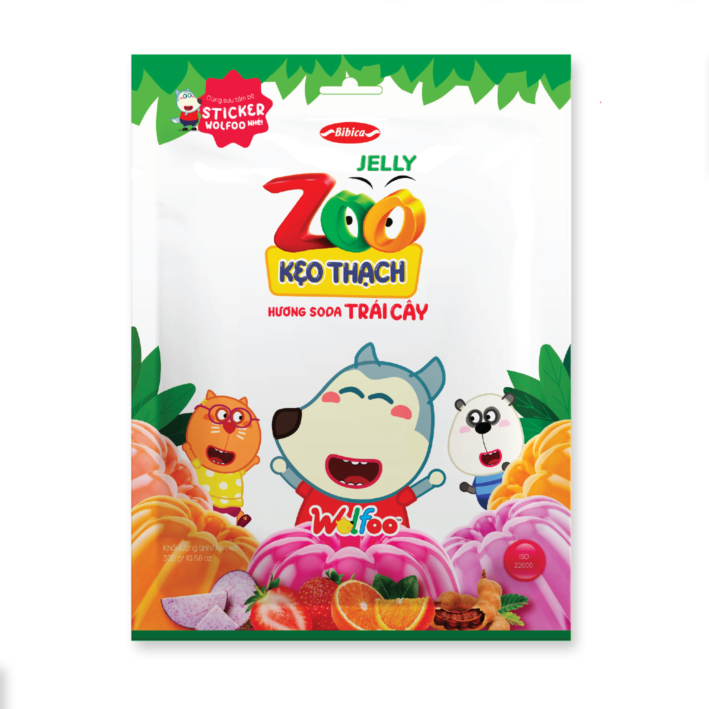 Zoco Candy Zoo Jelly Candy Bibica - Essence of Confectionery Vietnamese