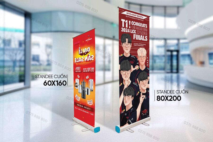 standee cuốn