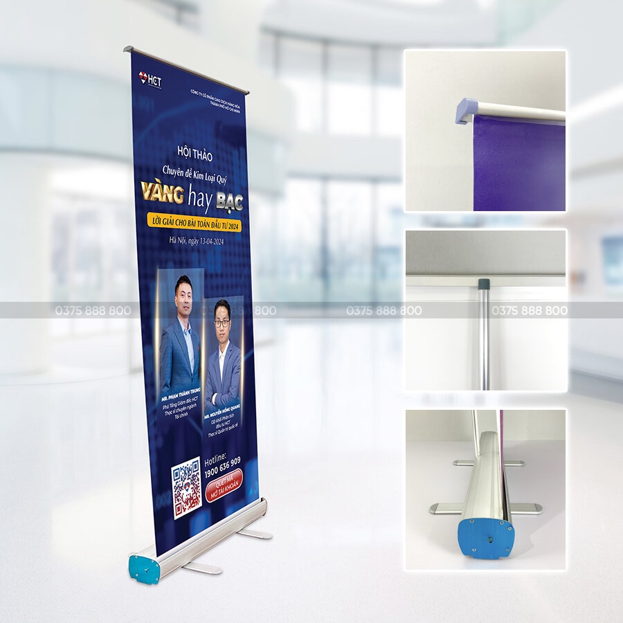 Standee Cuốn Cao Cấp