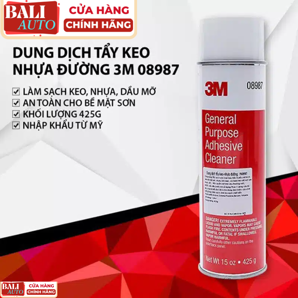 Dung dịch tẩy keo nhựa đường 3M 08987