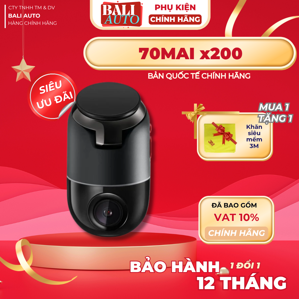 Camera hành trình 70MAI OMNI X200