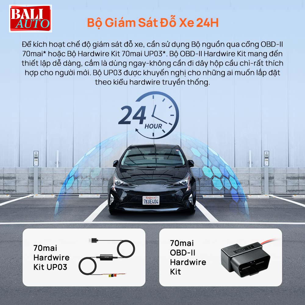 Camera Hành Trình 70mai M310 Plus 3K