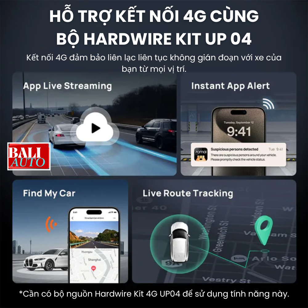 Camera hành trình 70Mai 4K omni 360° X800