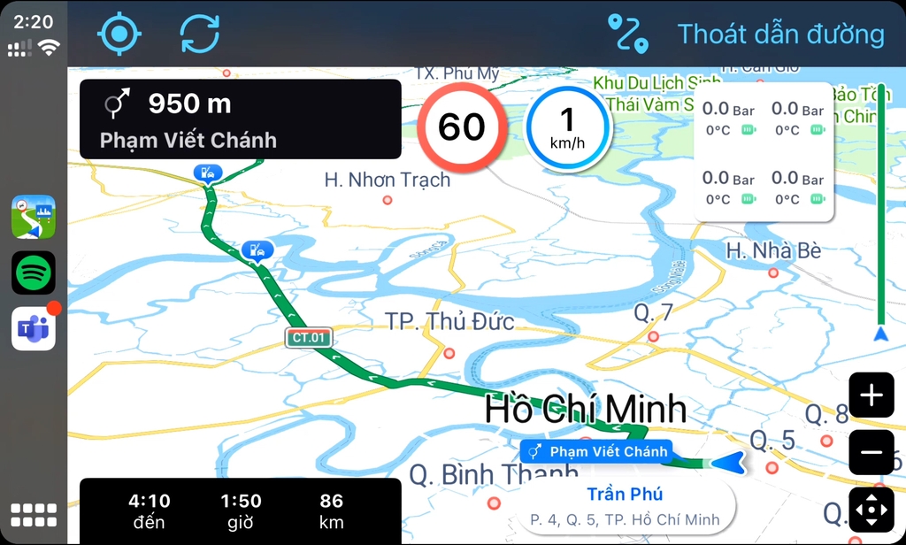 Phần mềm dẫn đường VIETMAP LIVE Pro