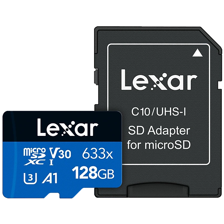 Thẻ nhớ micro SD LEXAR 128G U3 Tốc Độ Cao