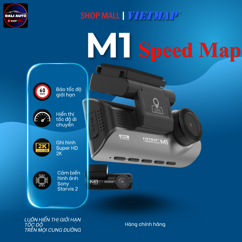 Camera hành trình VIETMAP SPEEDMAP M1