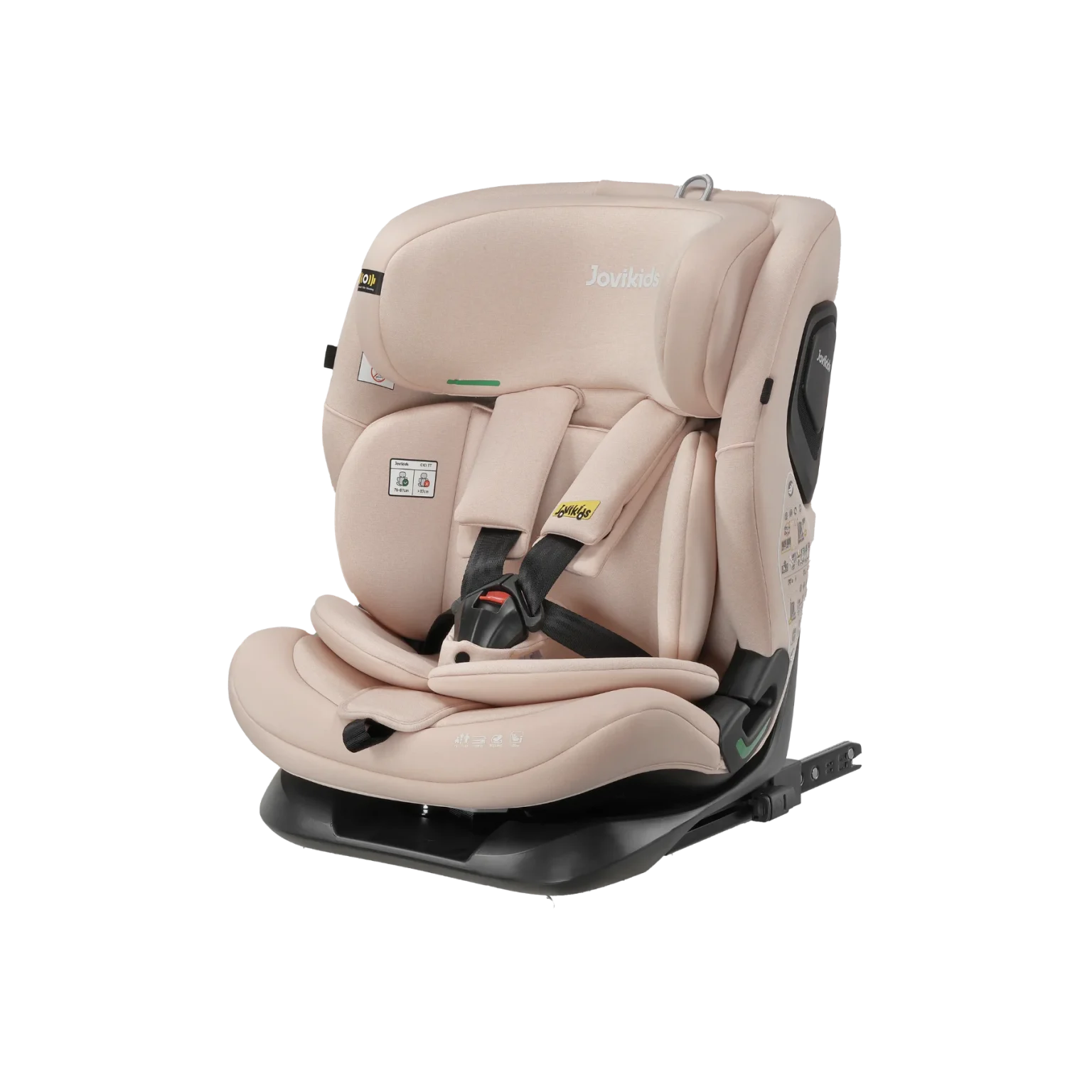 Ghế trẻ em ô tô Jovikids Cici TT Plus đời mới, tiêu chuẩn I-Size cho bé cao 76-150cm