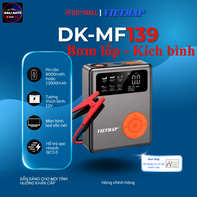 Kích bình bơm lốp Vietmap DK MF 139