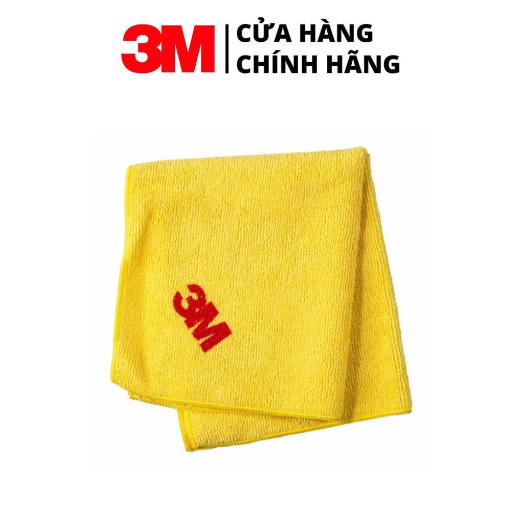 [Chính hãng] Khăn lau xe hơi chuyên dụng Microfiber siêu mềm 3M™ 50400 32 x 36 cm