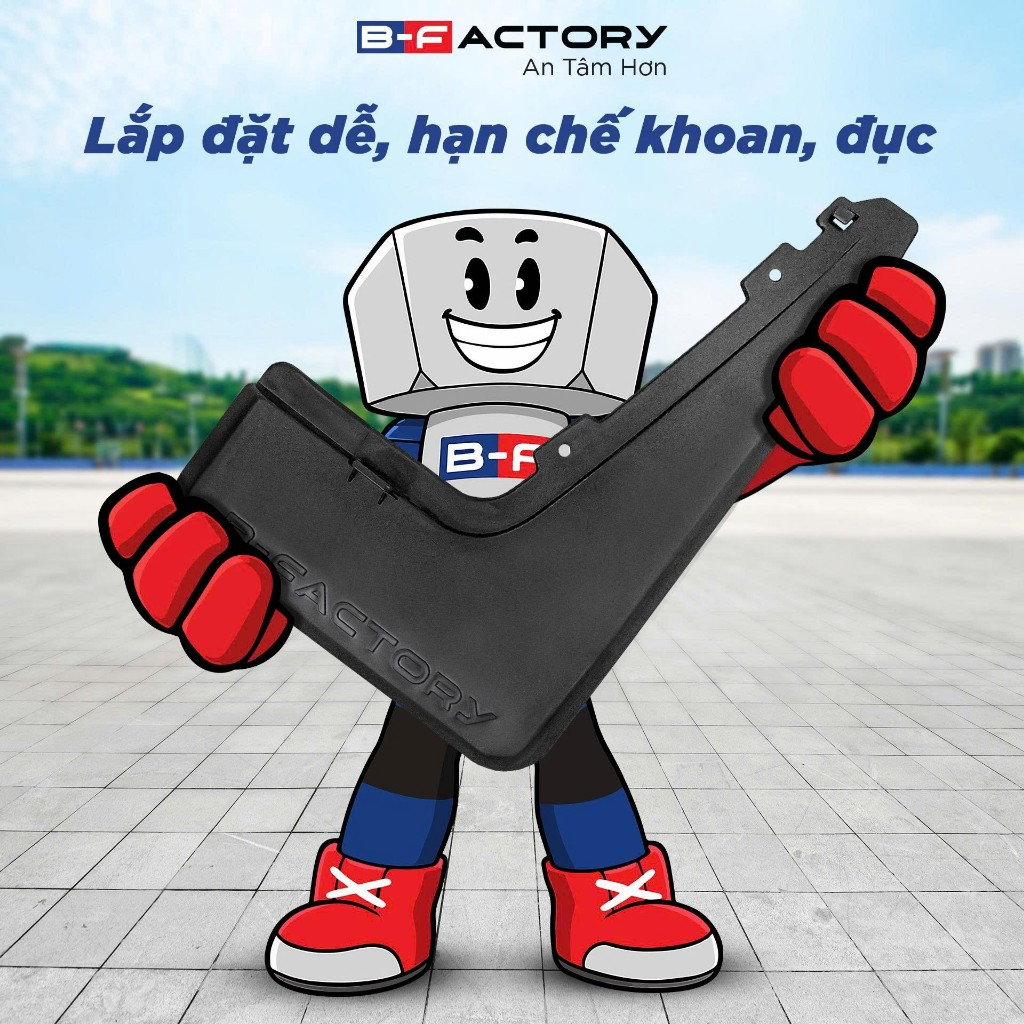 Dè chắn bùn cho xe Vinfast VF5 B-Factory - Có Video Hướng Dẫn Lắp Đặt Chi Tiết, Bảo hành 1 đổi 1