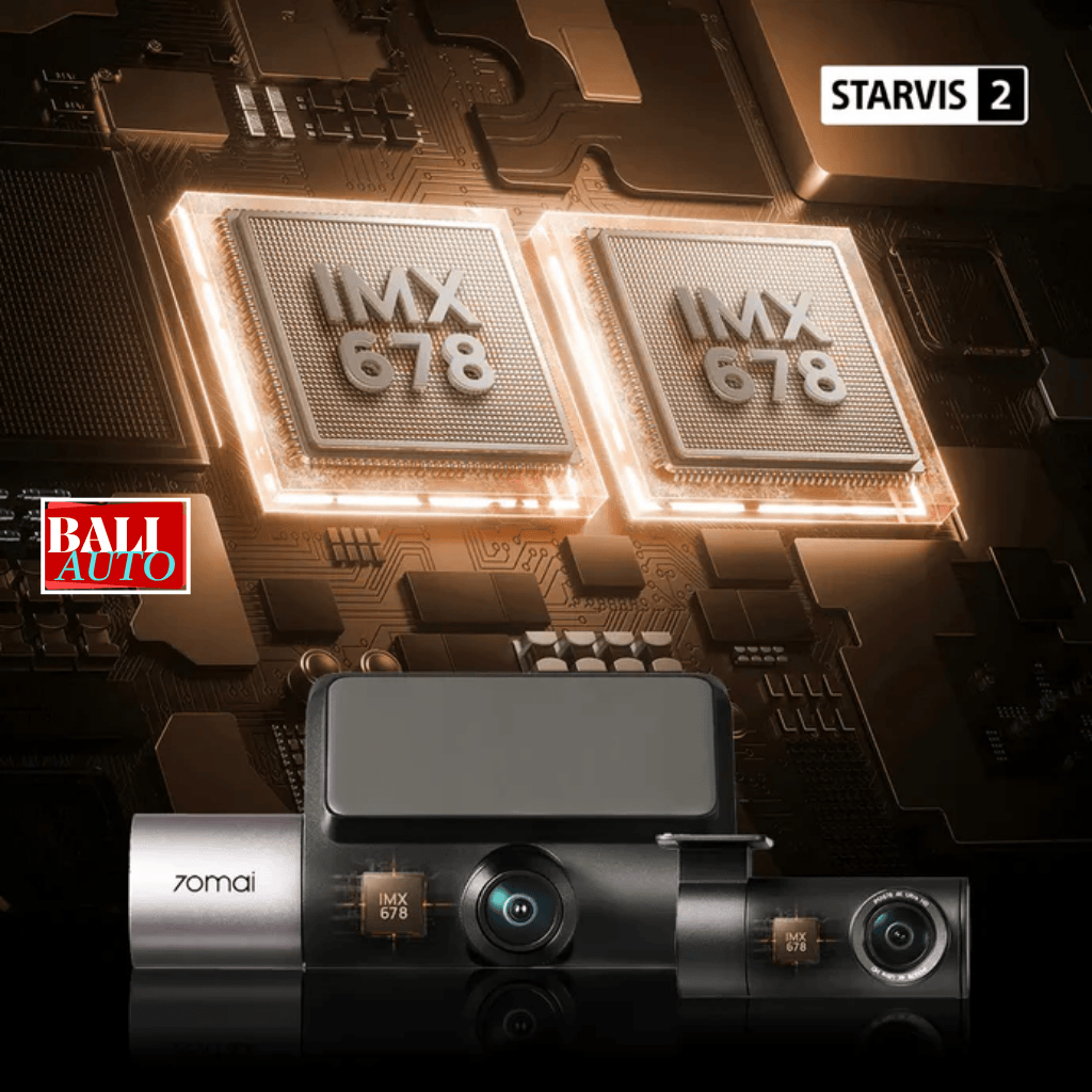 Camera hành trình 70mai 4K T800 3 kênh với chế độ 4K kép, cảm biến STARVIS 2 IMX678