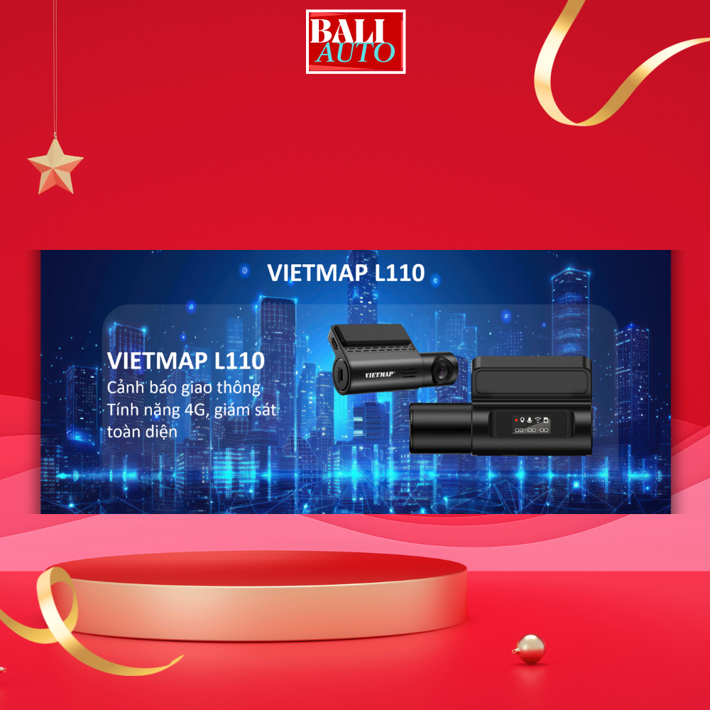 Camera hành trình Vietmap L110, định vị giám sát xem online từ xa, cảnh báo giao thông
