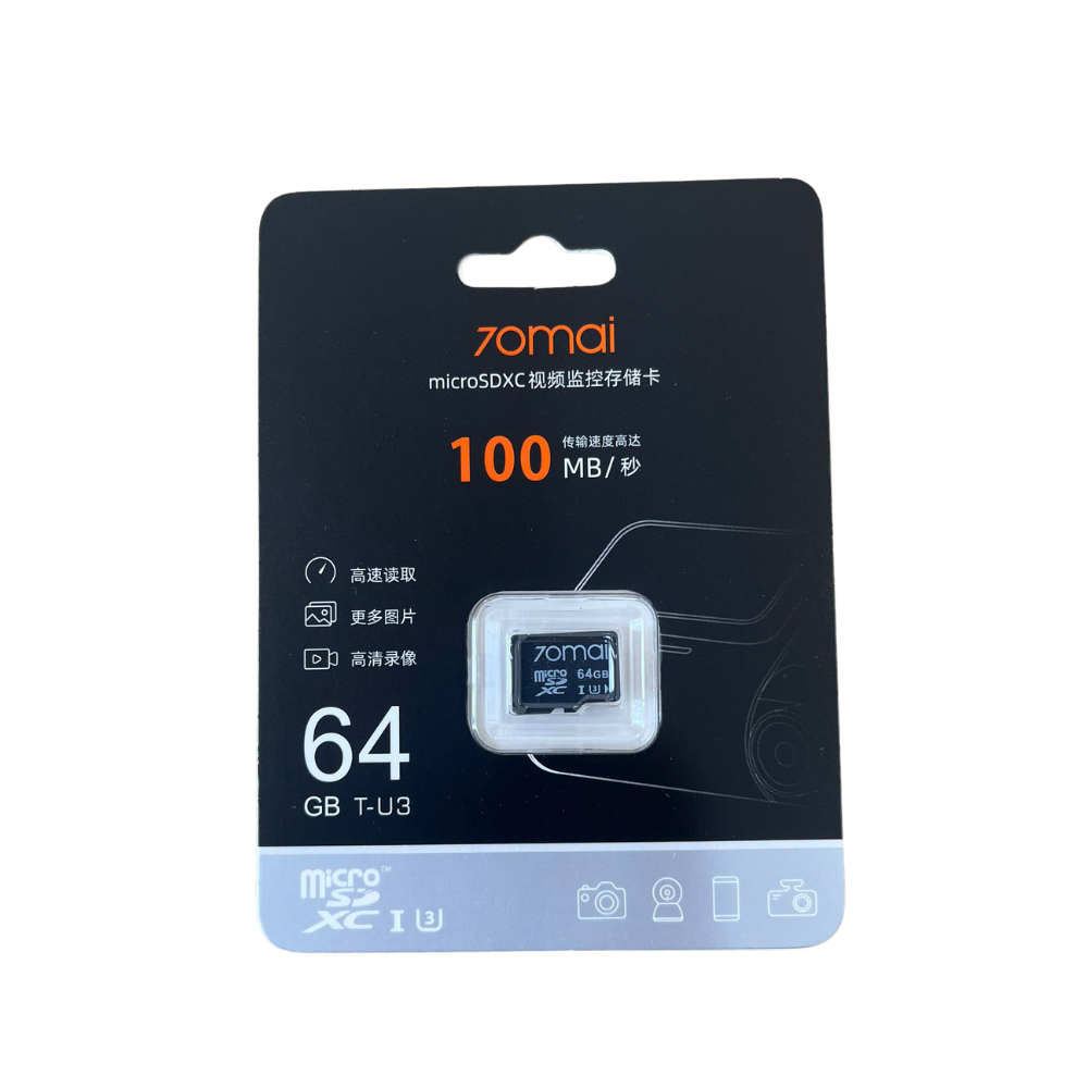 Thẻ nhớ 64G-U3 70mai - Dùng cho camera HT 70mai