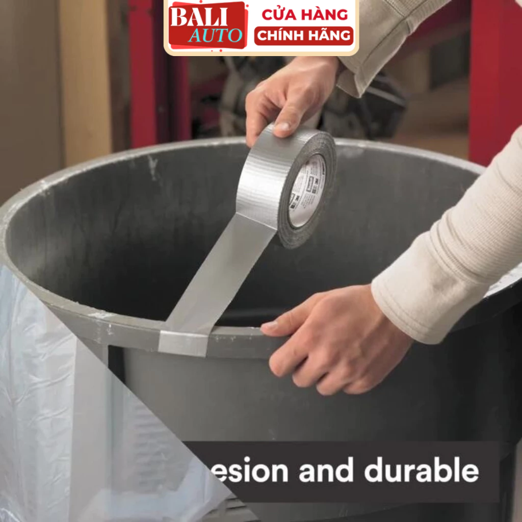 Băng keo vải đa năng xe được Duct tape 3M™ 1900 47,7mm x 45,7m - Màu Xám, Vàng