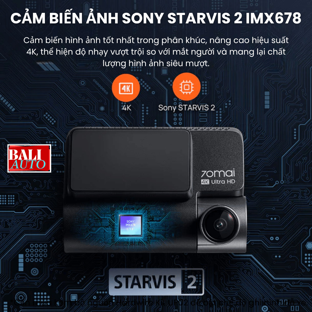 Camera hành trình 70MAI A810S