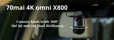 Camera hành trình 70Mai X800