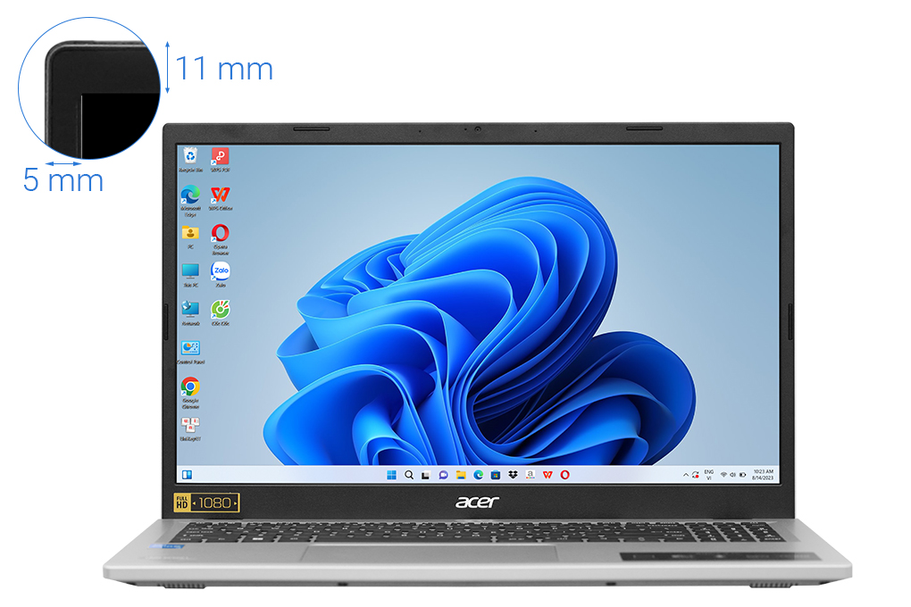 Acer Aspire 3  A315 510P 32EF  i3 N305/8GB/256GB/15"6FHD