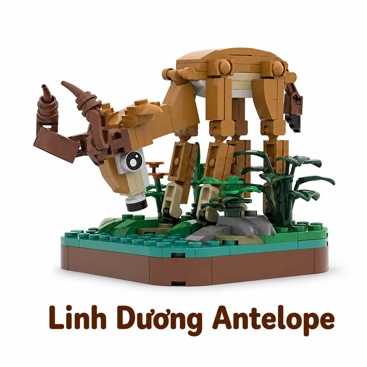 Đồ chơi lắp ráp WANGE - Mô hình động vật