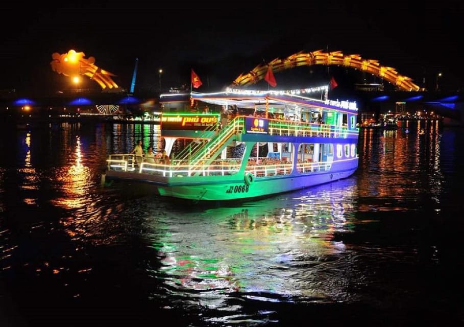 From Hoi An/ Da Nang: Marble Mountains – Monkey Mountain – Am Phu Cave – Da Nang By Night And Cruise