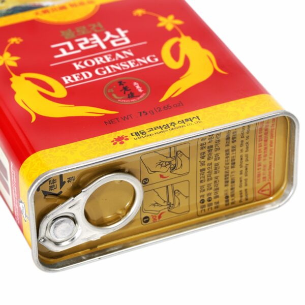 Hồng sâm củ khô 75g 3-5 củ Premium – Daedong