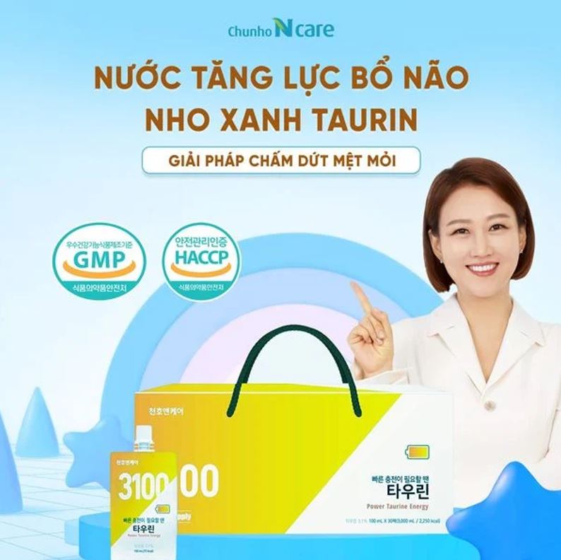 Hồng sâm nho xanh bổ não