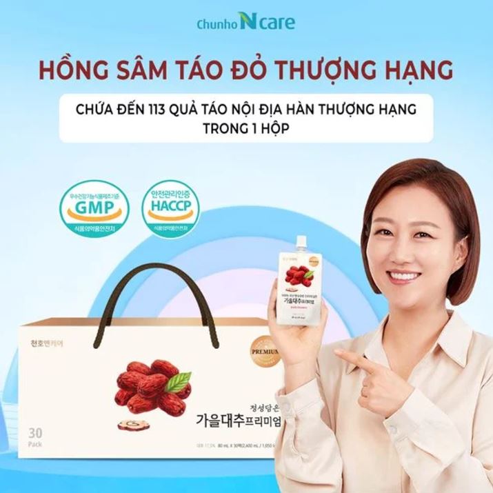 Hồng Sâm Táo Đỏ