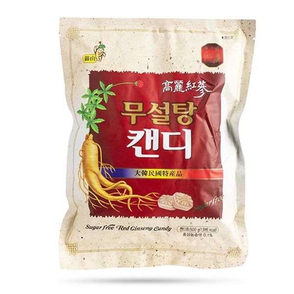 Kẹo hồng sâm không đường