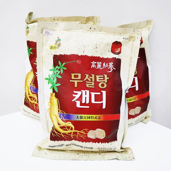 Kẹo hồng sâm không đường