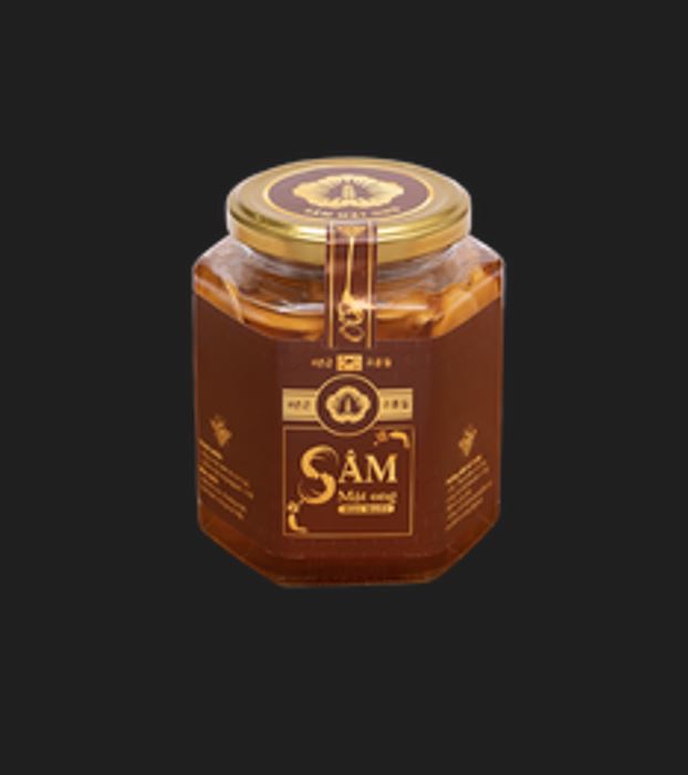 Nhân sâm tươi thái lát ngâm mật ong 500ml