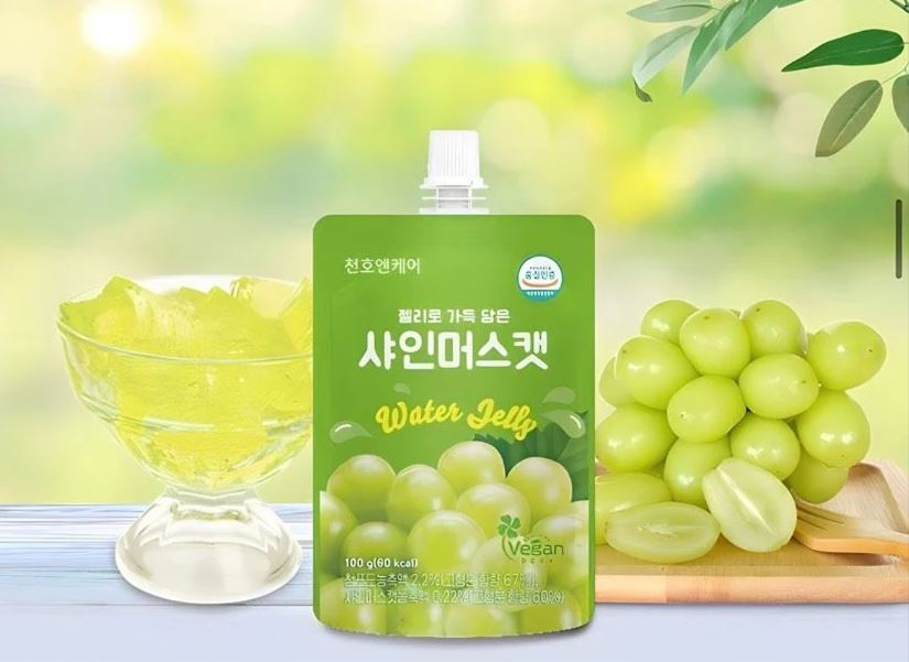 Nước thạch nho xanh Chunho Ncare