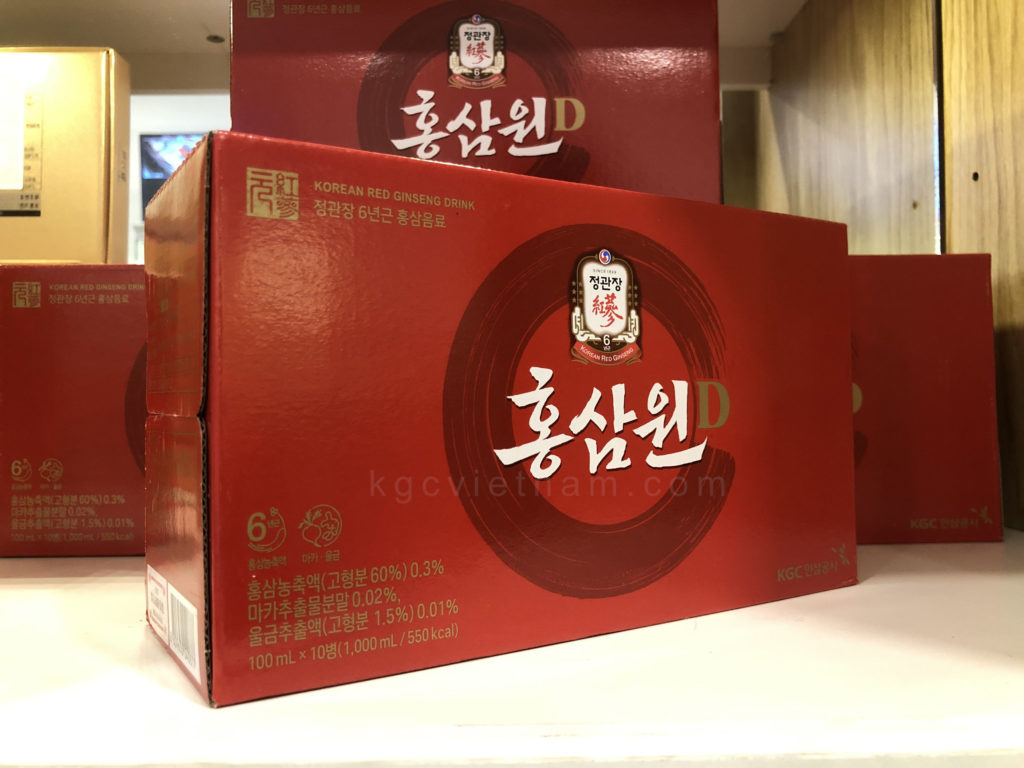Nước uống hồng sâm